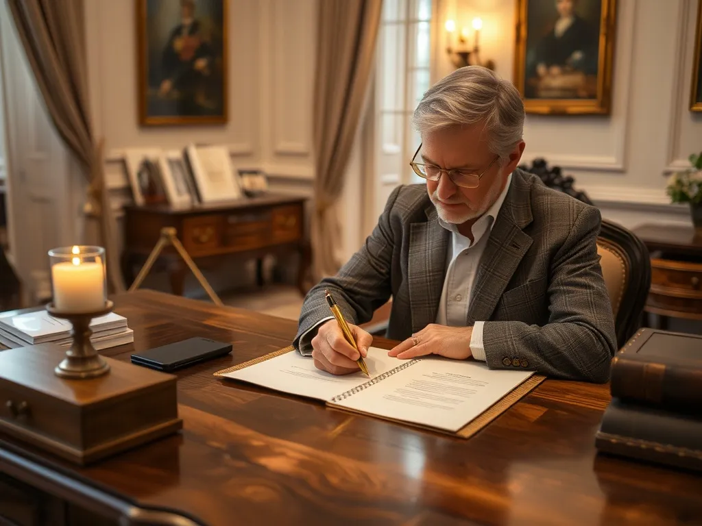 Räätälöity muste ja kalligrafia